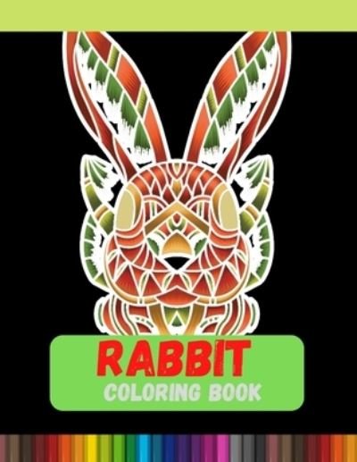 Rabbit Coloring Book - DXL Print - Bücher - Independently Published - 9798583108619 - 18. Dezember 2020