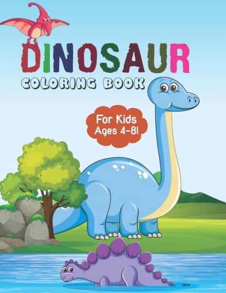 Dinosaur Coloring Book for Kids Ages 4-8! - The Universal Book House - Książki - Independently Published - 9798683255619 - 6 września 2020