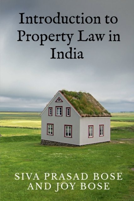 Cover for Siva Bose Prasad · Introduction to Property Law in India (Paperback Book) (2022)