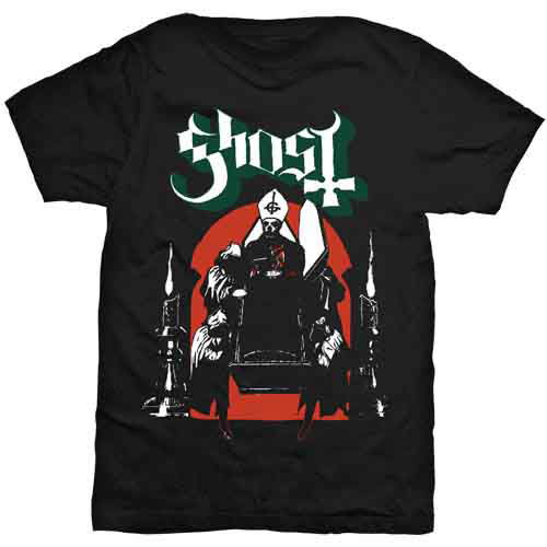 Ghost Unisex T-Shirt: Procession (Black) - Ghost - Gadżety -  - 9950670644619 - 