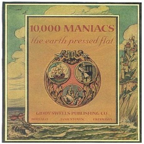 Cover for 000 Maniacs 10 · The Earth Pressed Flat (CD) (1999)