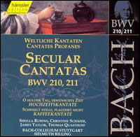 Cover for Bach / Rilling / Bach Ensemble · Secular Cantatas Bwv 210-211 (CD) (1999)