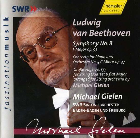 Cover for Beethoven / Litwin / Gielen / Swr So Baden · Symphony 8 / Piano Cto 3 (CD) (2004)