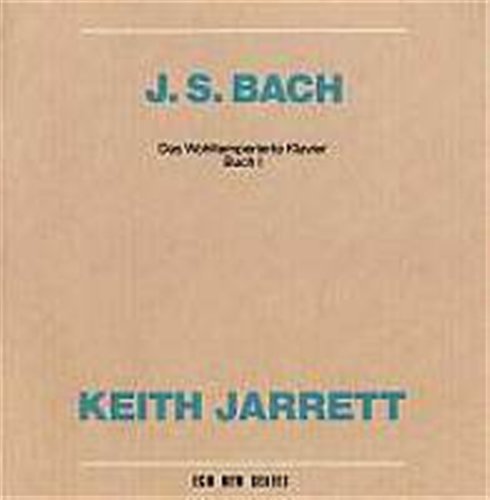 Cover for Keith Jarrett · Bach: Well Tempered Clavier Book 1 (CD) (2000)