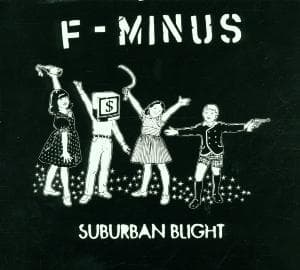 Cover for F-minus · Suburban Blight (CD)