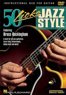 Cover for 50 Licks Jazz Style · 50 Licks: Jazz Style Guitar (DVD) (2005)