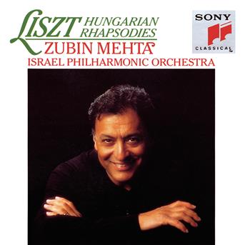 Cover for Mehta Zubin / Israel P. O. · Liszt: Hungarian Rhapsodies (CD) (2001)