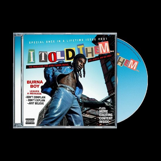 Cover for Burna Boy · I Told Them... (CD) [Deluxe edition] (2023)