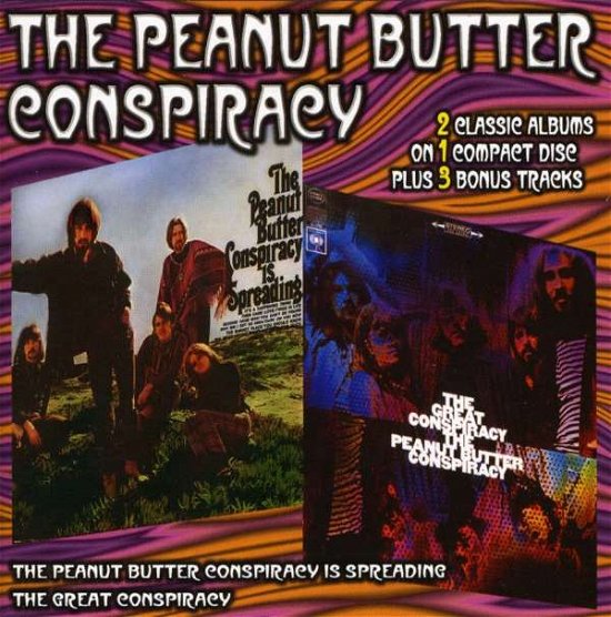 Cover for Peanut Butter Conspiracy · Is Spreading / Great Conspi (CD) (1990)
