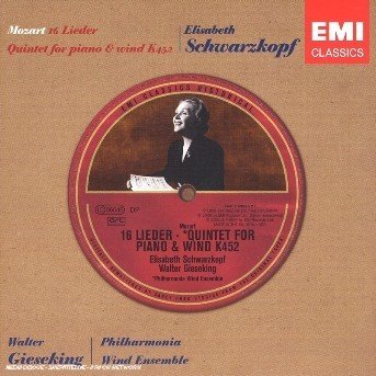 Mozart - Lieder - Schwarzkopf Elisabeth - Musik - EMI - 0094635322620 - 26. november 2008