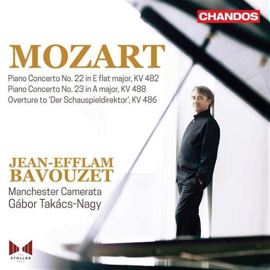 Mozart Piano Concerto No. 22 & 23 - Jean-Efflam Bavouzet - Musikk - CHANDOS - 0095115216620 - 1. april 2022