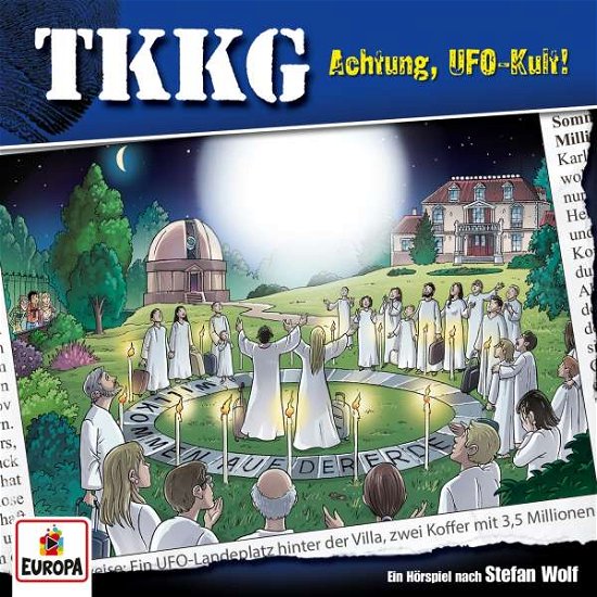 Cover for Tkkg · 206/achtung Ufo-kult (CD) (2018)