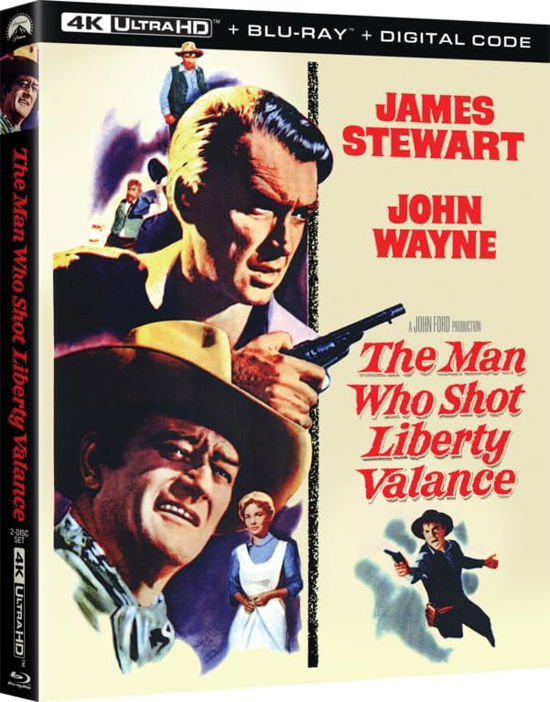 Cover for Man Who Shot Liberty Valance (Blu-ray) (2024)