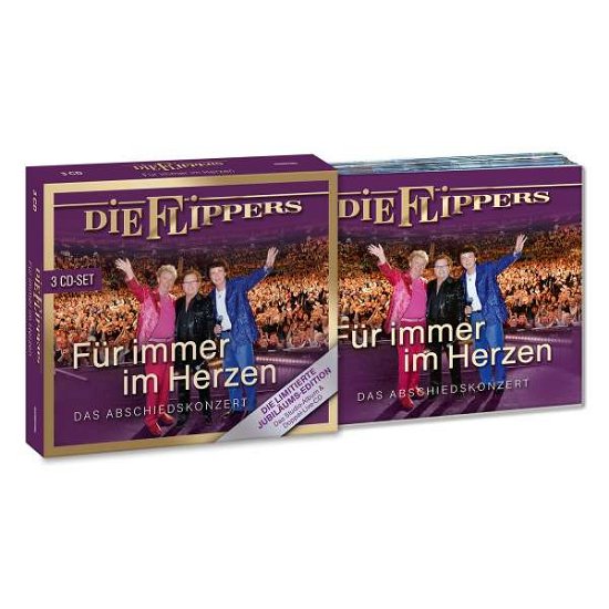 Cover for Die Flippers · Für Immer Im Herzen-das Abschiedskonzert (CD) (2021)