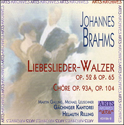 Liebeslieder-Walzer op.52 & 65 - Johannes Brahms (1833-1897) - Musique - ARTSA - 0600554312620 - 11 septembre 2006