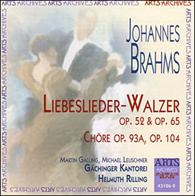 Cover for Johannes Brahms (1833-1897) · Liebeslieder-Walzer op.52 &amp; 65 (CD) (2006)