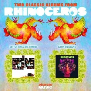 Cover for Rhinoceros · Satin Chickens / Better Tim (CD) (2008)