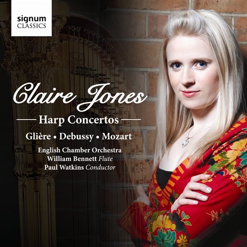 Cover for Gliere / Debussy / Mozart · Harp Concerto (CD) (2011)