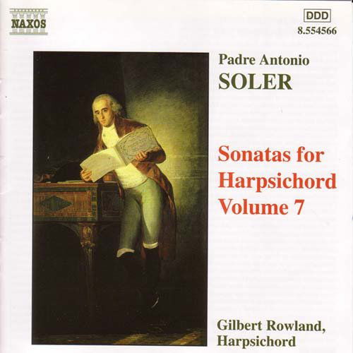 Sonatas For Harpsichord 7 - A. Soler - Musik - NAXOS - 0636943456620 - 10 december 2001