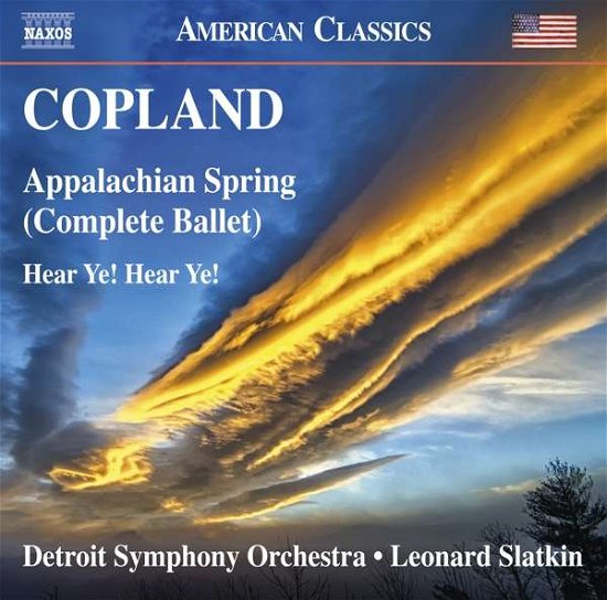 Cover for A. Copland · Appalachian Spring (CD) (2016)
