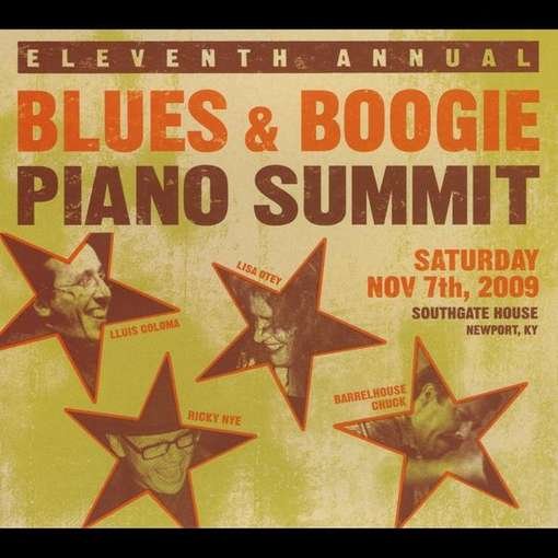 Cover for 11th Annual Blues &amp; Boogie Piano Summit / Various (CD) (2010)