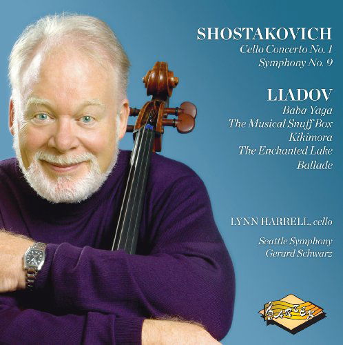 Cover for Schwarz, Gerard / Seattle Symphony Orchestra · Shostakovich: Cello Concerto No. 1 - Symphony No. 9 - Liadov (CD) (2011)