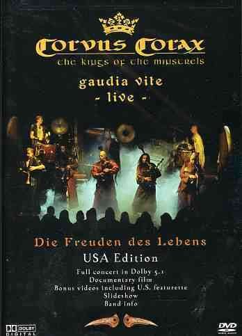 Cover for Corvus Corax · Gaudia Vite Live (DVD) [Live edition] (2006)