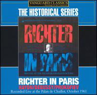 Richter in Paris - Debussy Preludes / Haydn Sonata 44 / Prokofiev Suggestion diabolique Vanguard Classics Klassisk - Richter Sviatoslav - Musik - DAN - 0699675158620 - 15. juli 2005