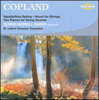Appalachian Spring - Copland / St Luke's Chamber Ensemble / Davies - Musik - NIMBUS - 0710357250620 - 8 juli 2008
