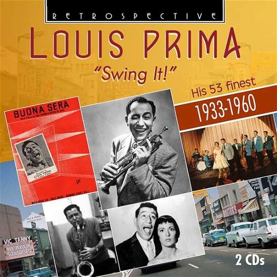 Cover for Louis Prima · Swing It (CD) (2018)