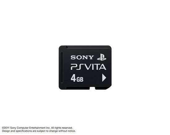 Cover for Sony Computer Entertainment · Vita Memory Card 4GB (PSV) (2012)