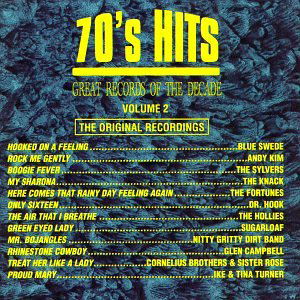 70'S Pop Hits 2 / Various-70'S Pop Hits 2 / Variou - 70's Pop Hits 2 / Various - Music - Curb Records - 0715187735620 - August 21, 1990
