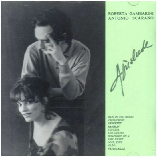 Cover for Roberta Gambarini &amp; Antonio Scarano · Apreslude (CD)