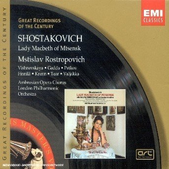 Cover for Gedda Nicolai · Shostakovich: Lady Macbeth of Mtsensk (CD)