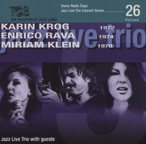 Jazz Live Trio Concert - Karin Krog - Musiikki - TCB - 0725095022620 - torstai 20. lokakuuta 2011