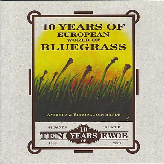 Cover for 10 Years of European Bluegrass / Various (CD) (2004)