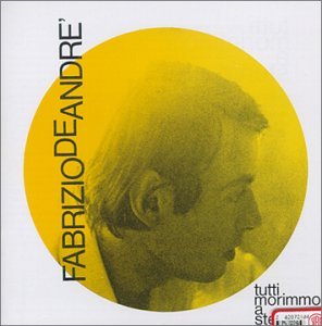 Cover for Fabrizio De Andre · Tutti Morimmo A Stento (CD) (2012)