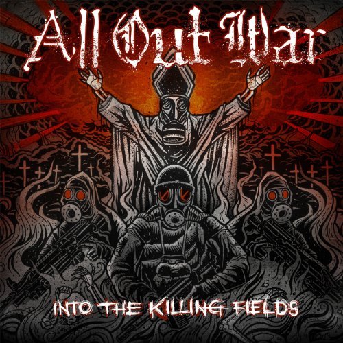 Cover for All out War · Into the Killing Fields (CD) (2010)