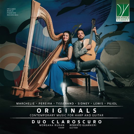 Cover for Duo Claroscuro · Originals: Contemporary Music For Harp And Guitar (CD) (2024)