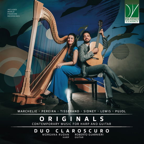 Cover for Duo Claroscuro · Originals: Contemporary Music for Harp and Guitar (CD) (2024)