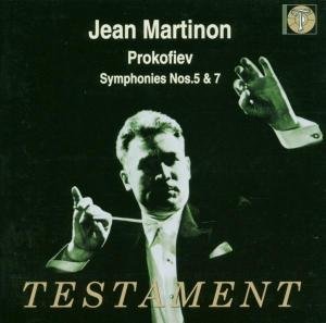 Cover for Martinon Jean · Symphony No.  5  + No.  7 Testament Klassisk (CD) (2000)