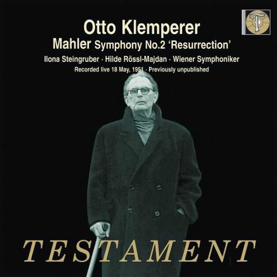 Mahler Symphony No.2 Resurrect - Klemperer / Wiener Symphoniker - Musik - DAN - 0749677145620 - 21 april 2017