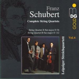 Cover for Schubert / Leipzig String Quartet · String Quartets 6 (CD) (1997)