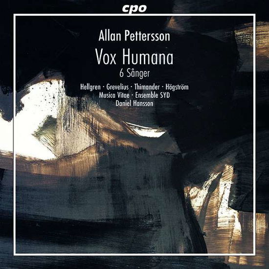 Cover for Pettersson / Hellgren / Hansson · Vox Humana / 6 Sanger (CD) (2020)