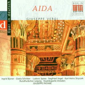 Cover for Giuseppe Verdi · Verdi Aida (Az Dt) (CD) (1993)