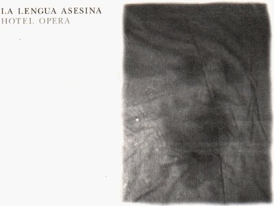 Cover for La Lengua Asesina · Hotel Opera (CD) (1998)