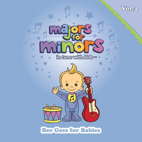 Cover for Majors For Minors · Bee Gees For Babies (CD) [Digipak] (2012)