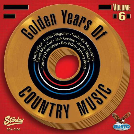 Cover for Golden Memories of Country Music 6 / Various (CD) (2013)