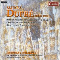 Cover for Dupre / Filsell · Complete Organ 1: 3 Preludes Op 2 / Inv Op 50 (CD) (1999)