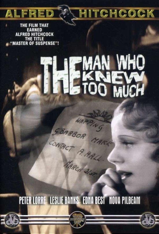 Cover for Alfred Hitchcock · Man Who Knew Too Much the (DVD) (2007)